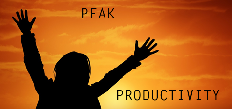 Finding your peak productivity zone